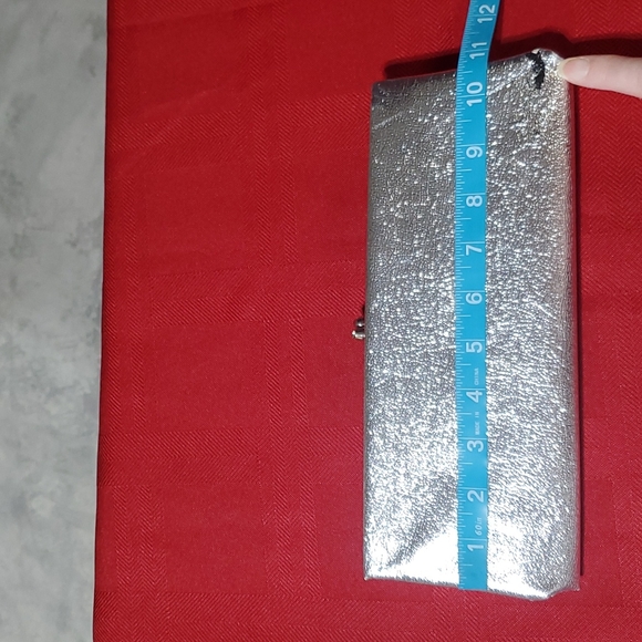 Vintage silver clutch - Picture 3 of 4